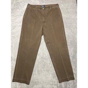 POLO by Ralph Lauren Brown Khaki pants Men's 38x32 5 pocket relaxed fit